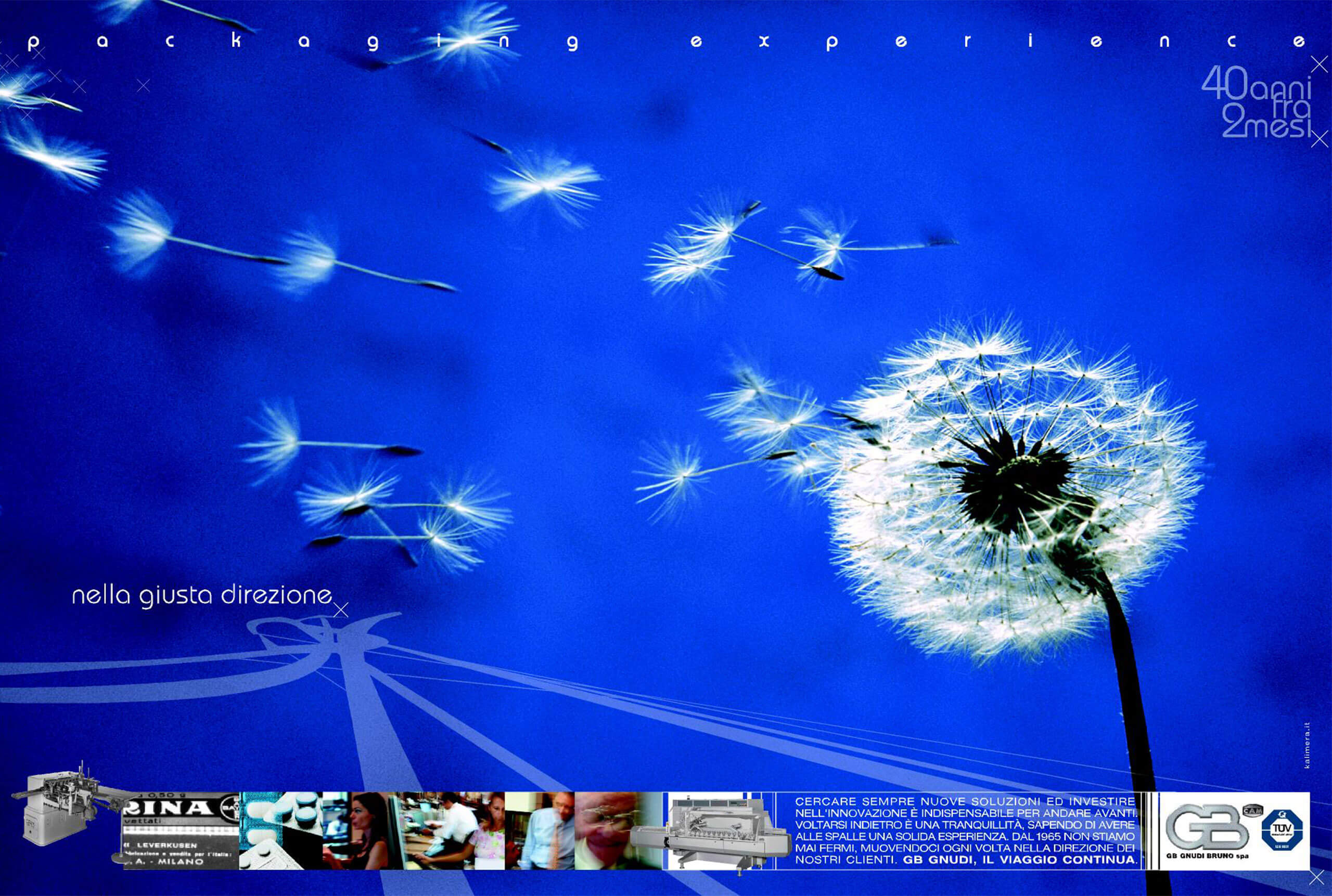 adv-gb-gnudi-2004-soffioni Pubblicità GB Gnudi 2004 con claim aziendale "Nella Giusta Direzione"