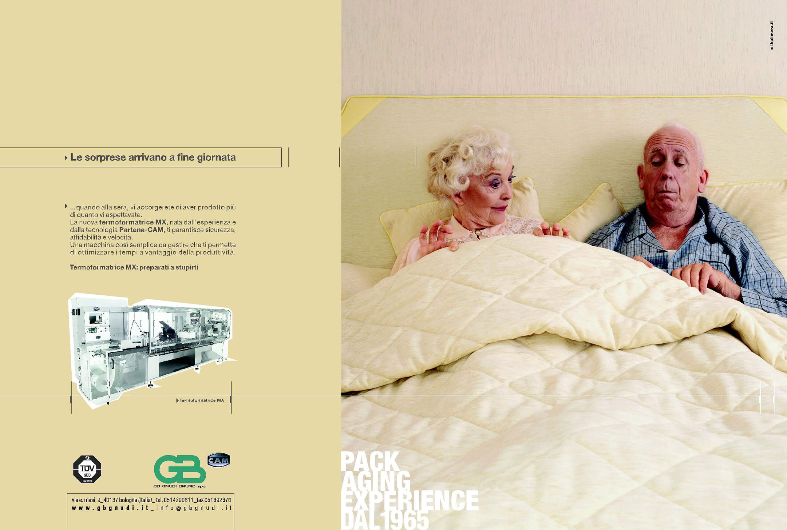 adv-gb-gnudi-2006 Pubblicità GB Gnudi su stampa 2006 dedicata a termoformatrice MX