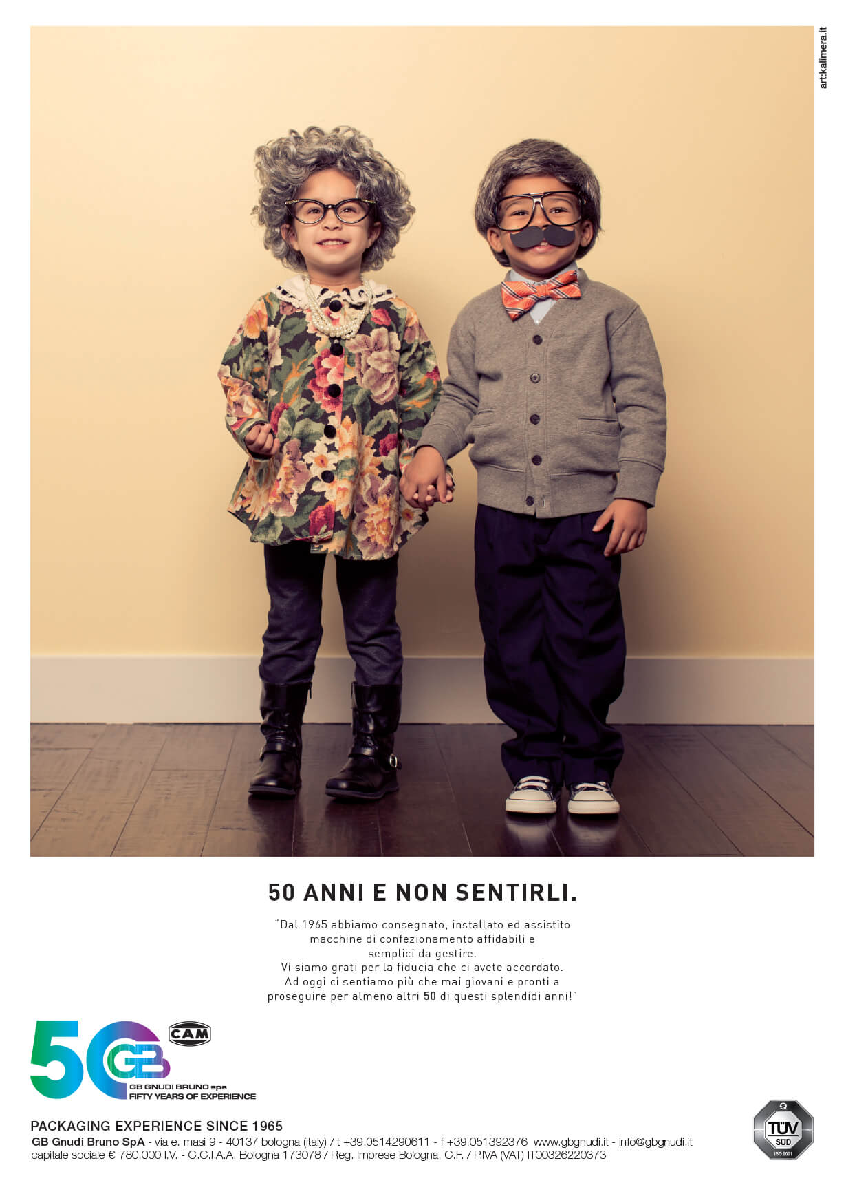 adv-gb-gnudi-2015 Flyer GB Gnudi 2015 con messaggio di ringraziamento per i 50 anni di attività