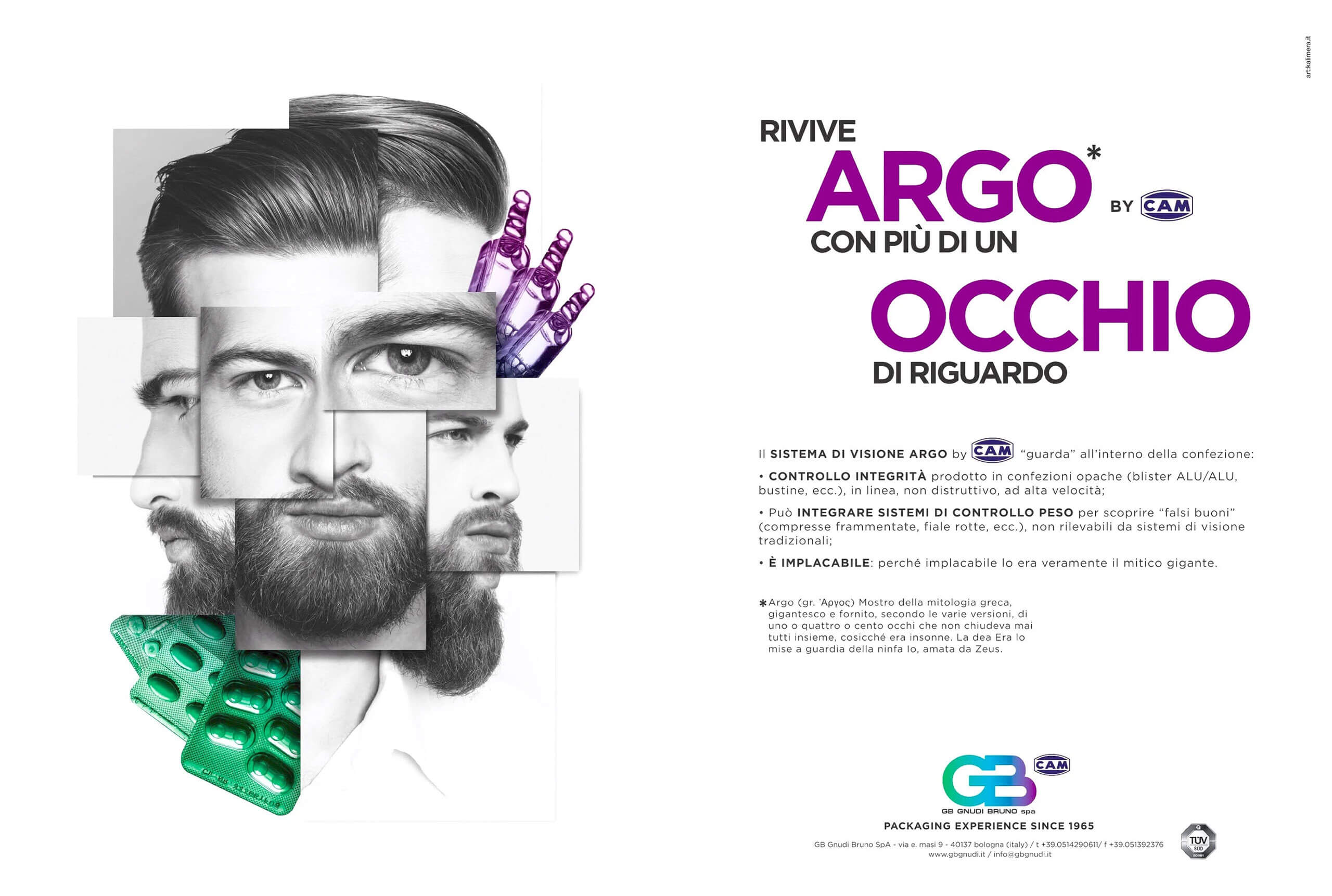 adv-gb-gnudi-2019 Pubblicità istituzionale GB Gnudi 2019 sistema visione Argo by CAM