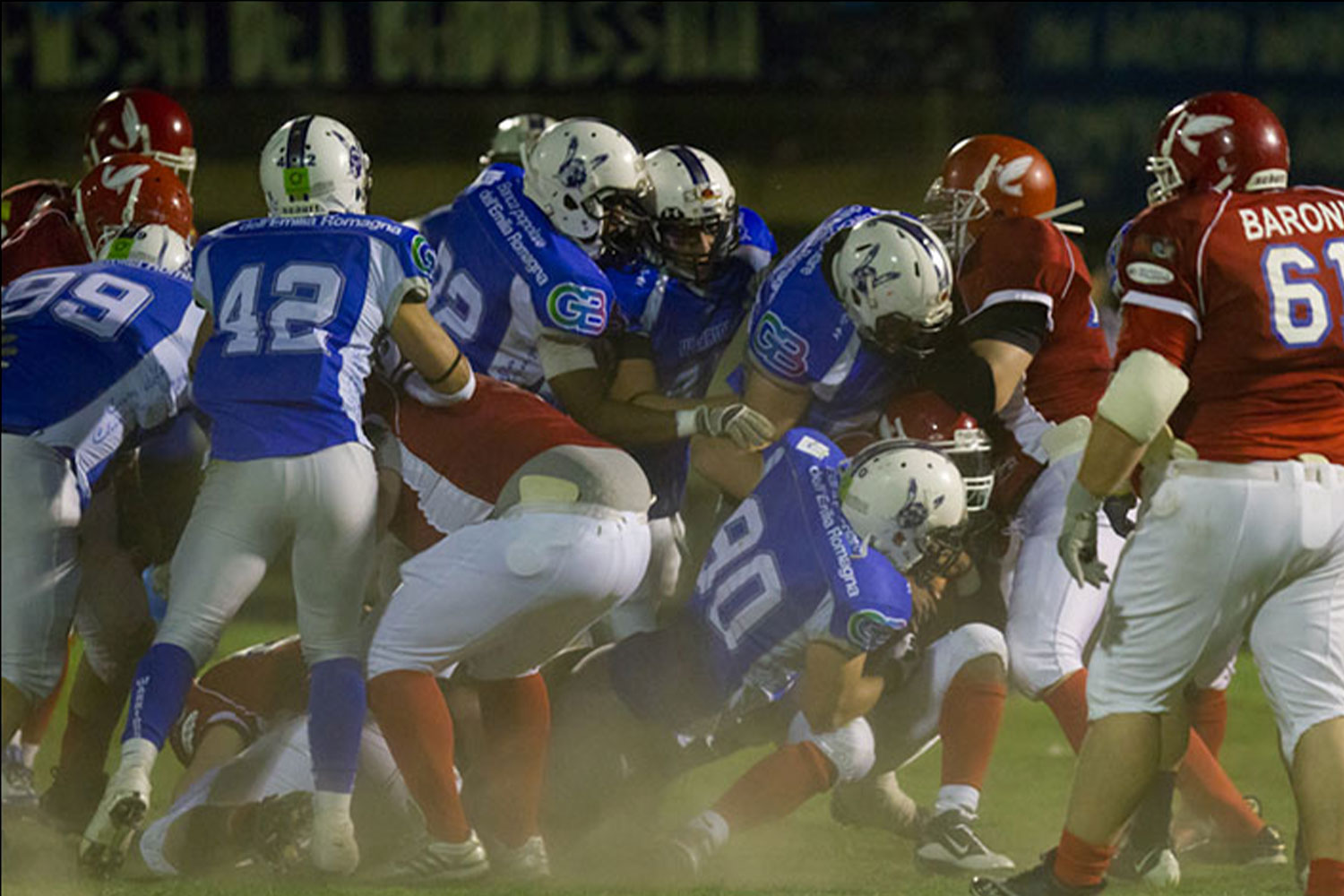 Warriors Bologna in un match di campionato